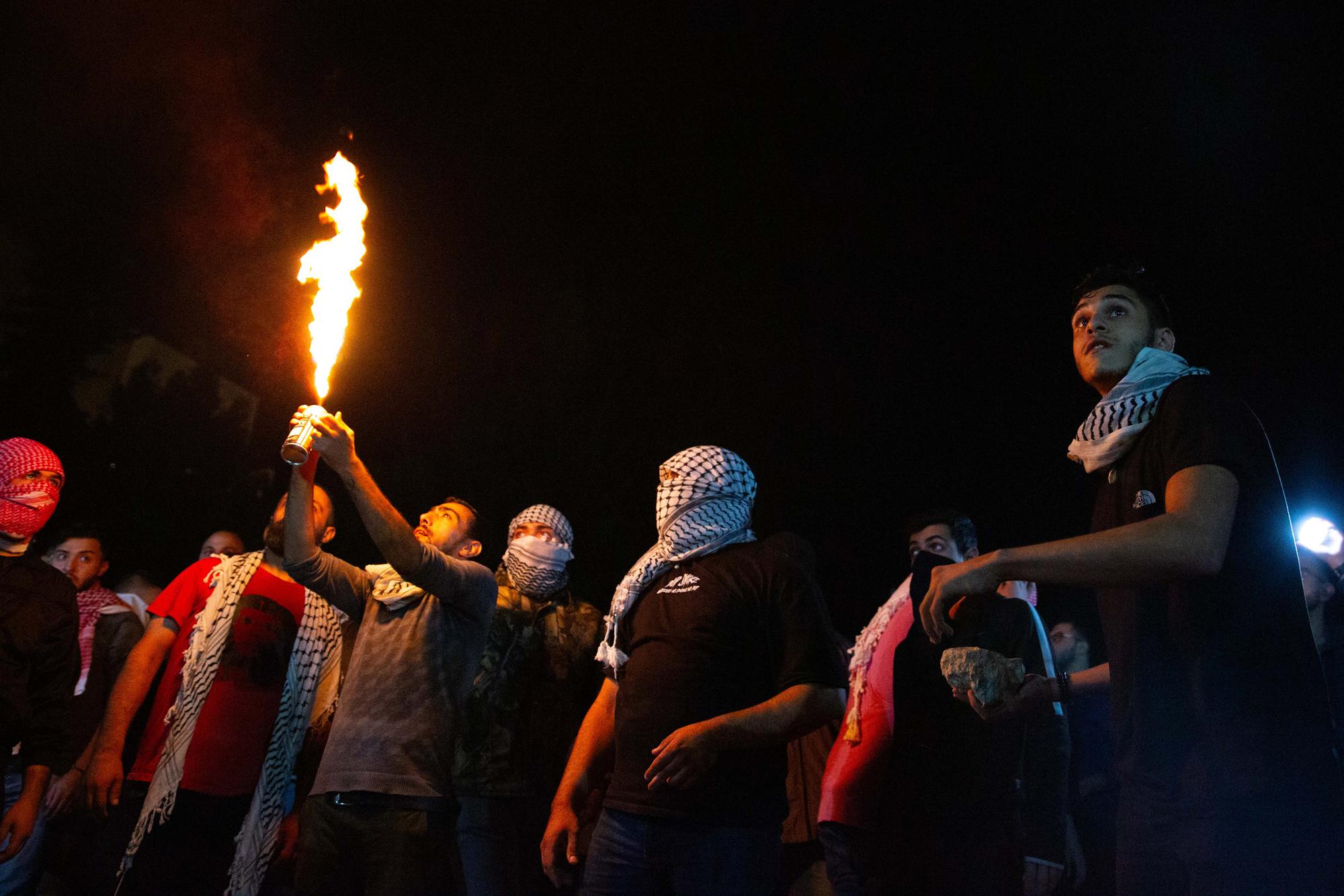 Beirut, protestas bombardeo Gaza - 1